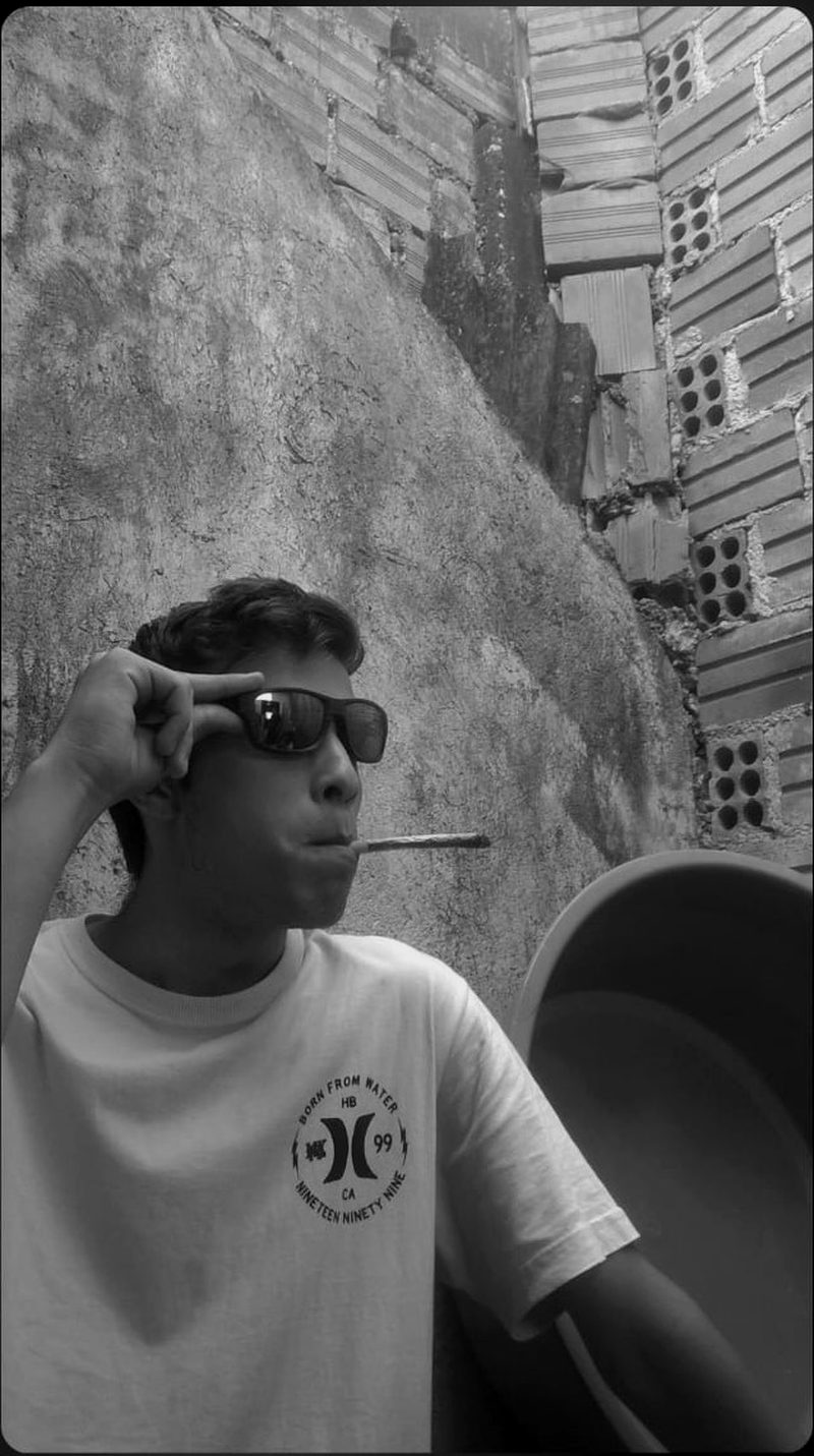 Matheus na época dos vícios