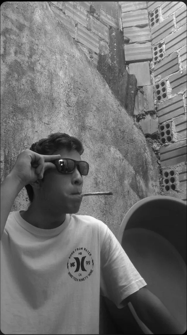 Matheus na época dos vícios